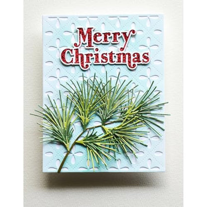Metal Cutting Dies DIY Merry Christams Embossing Stencil Template Scrapbooking Card Making Mold Photo Album Arts Crafts Tools
