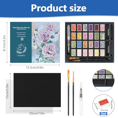 3ml Forestry Shifting Watercolor Painting Set (2.43 Ounce)