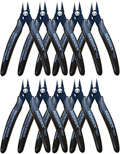 10 Pack Small Micro Wire Cutters Flush Cutter Pliers 5 (10 Count)