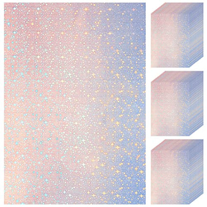 60 Sheets Holographic Laminate Sheets
