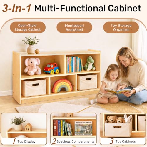 Montessori Bookshelf (5 Count)