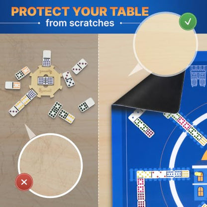 Mexican Train Dominoes Play Mat