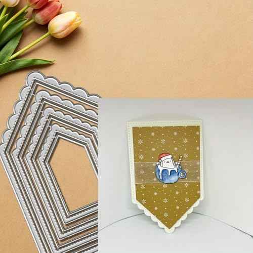 Geometric Cutting Die for Scrapbooking