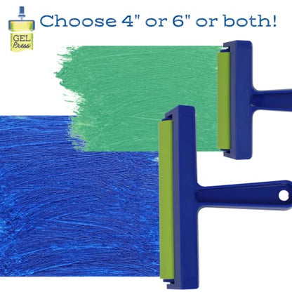 4 Inch Gel Press Rubber Brayer
