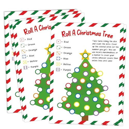 Roll A Christmas Tree Dice Game (25 Count)