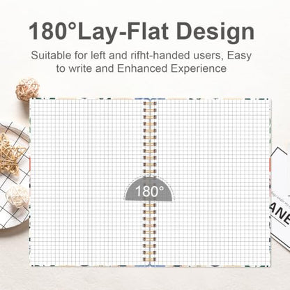 Graph Spiral Journal Notebook