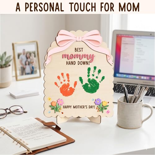 DIY Mothers Day Crafts for Kids Handprint Art