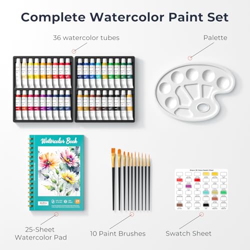 Watercolor Paint Set for Adults Kids