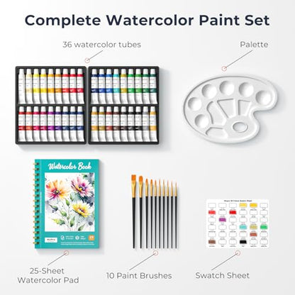 Watercolor Paint Set for Adults Kids
