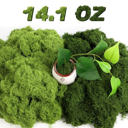 Green Fake Moss for Craft DIY