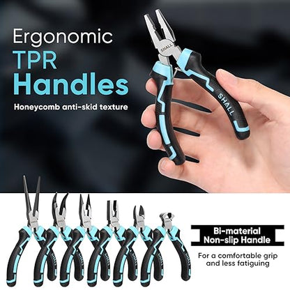Mini Pliers Set (6 pie)