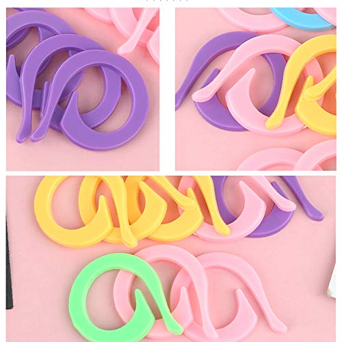 50 PCS Stitch Markers for Crocheting Crochet Stitch Markers