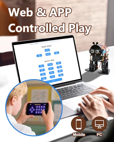 Biped Robot Kit STEM Toys Science Kit for Kids