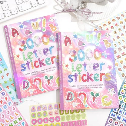 3000+ Pcs Alphabet Sticker for Journaling