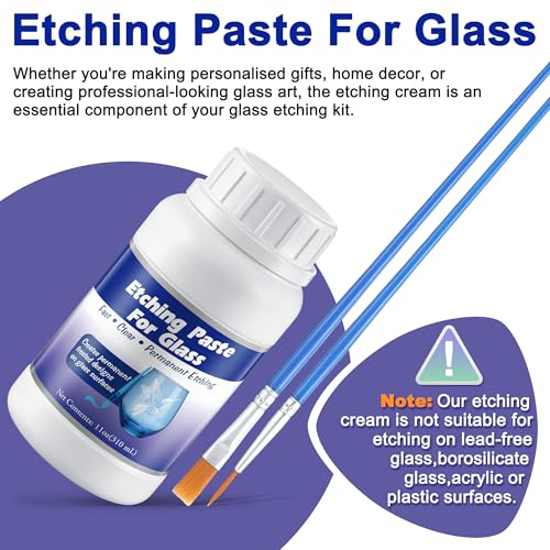 11 OZ Glass Etching Cream Kit