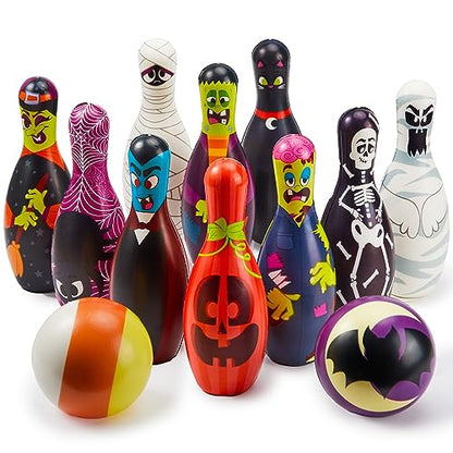 Halloween Foam Bowling Set for Kids Toys Party Supplies