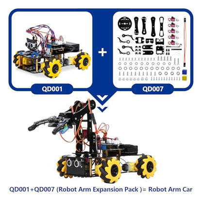 Robot Arm Expansion Pack Smart Car Starter Kit