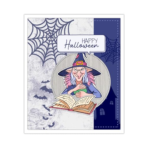 Halloween Clear Silicone stampReusable Stamp with Pumpkins