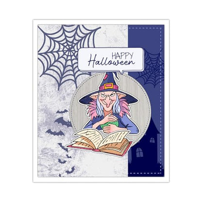 Halloween Clear Silicone stampReusable Stamp with Pumpkins