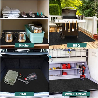 Heavy Duty 36" x 60" Oil Drip Mat for Garage Driveway (28.125 Sq Ft)