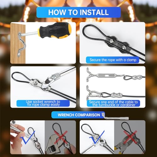 String Light Hanging Kit (3 Count)
