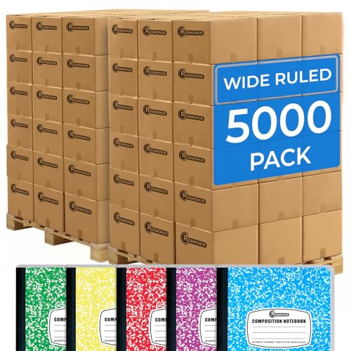 5000 Pack Composition Notebooks Bulk (5000 Count)