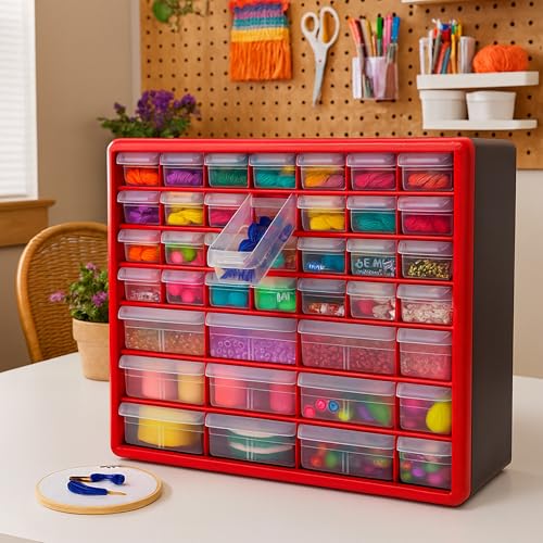 44 Drawer Plastic Storage Cabinet