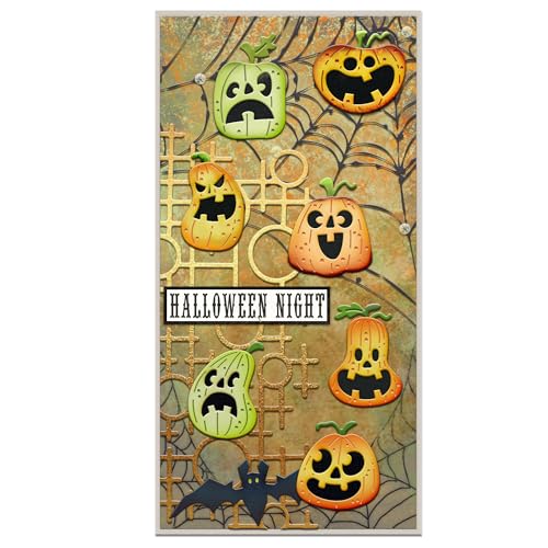 Halloween Clear Silicone stampReusable Stamp with Pumpkins