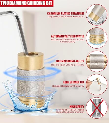 Upgrade Stained Glass Grinder Kit 4300r