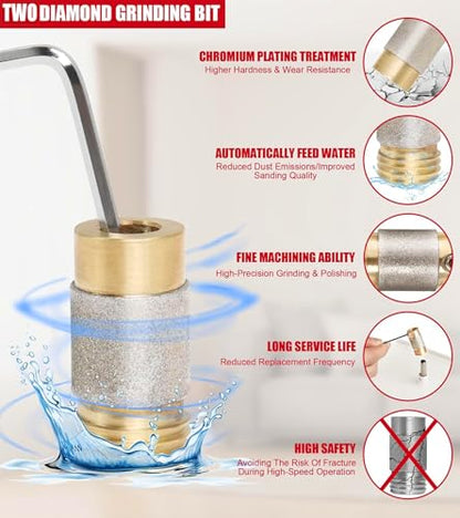 Upgrade Stained Glass Grinder Kit 4300r