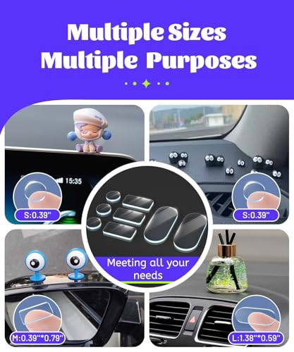 Removable Car Double Sided Glue Sticky Dots (20 Count)