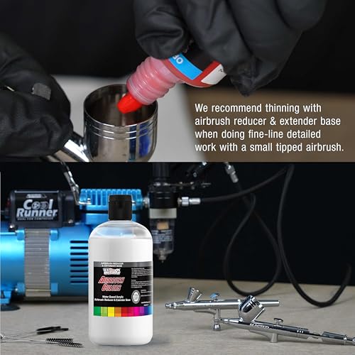 16 Ounce Airbrush Thinner Reducer and Extender Base (16 Fl Oz)