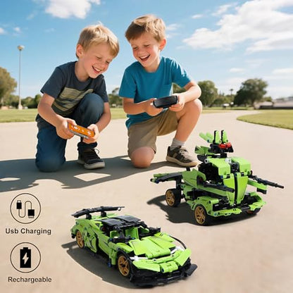 STEM Building Blocks Kit for Kids (429 Count)