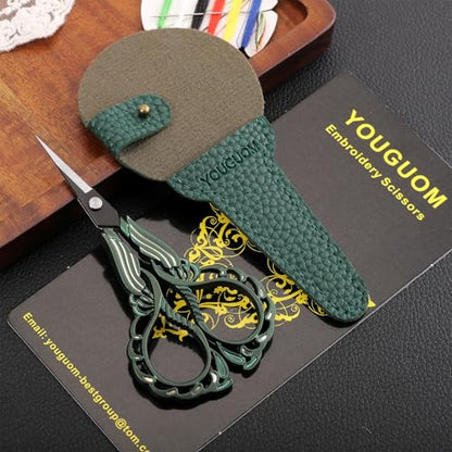 Mini Crochet Scissors with Cover