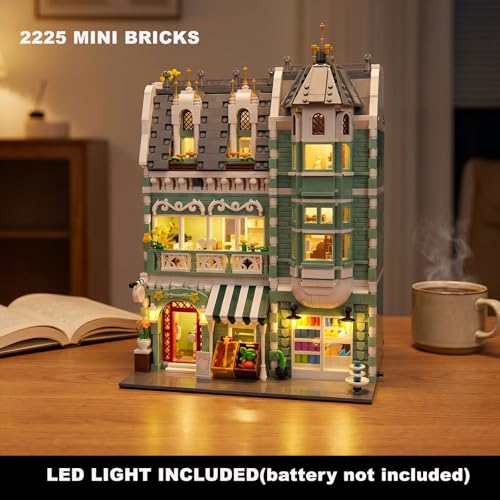 City Grocery Store Building Blocks Set for Adults