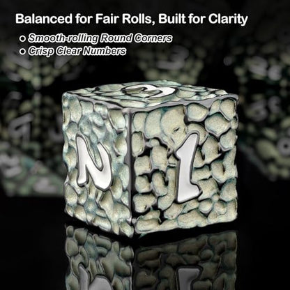 Metal DND Dice Set (8 Count)