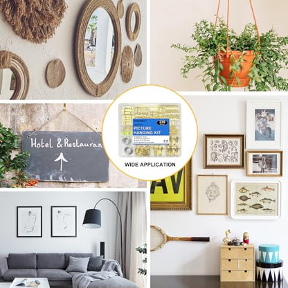 Picture Hangers (330 Count)