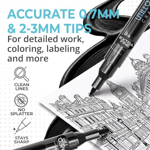 Black Paint Pen (8 Count)