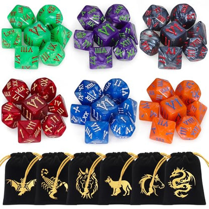Polyhedral Dice Set (42 Count)