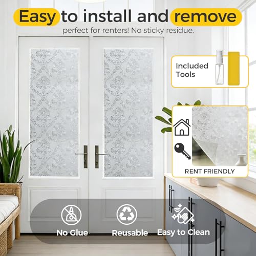 Window Privacy Film Decorative Non