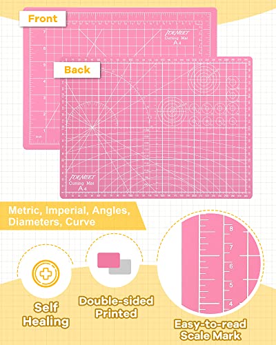 Density upgraded 9"x12" Self Healing Cutting Mat