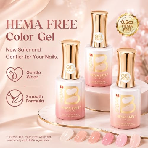 Beetles Nude Gel Nail Polish Set