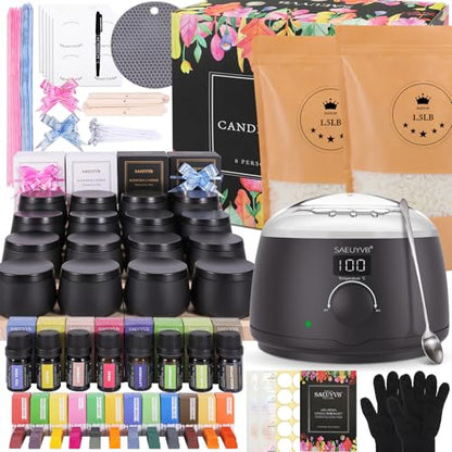 Candle Making Kit for Adults with Hot Plate