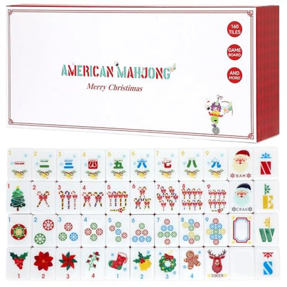 Christmas Mahjong Tiles