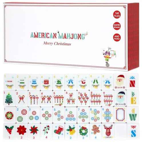 Christmas Mahjong Tiles