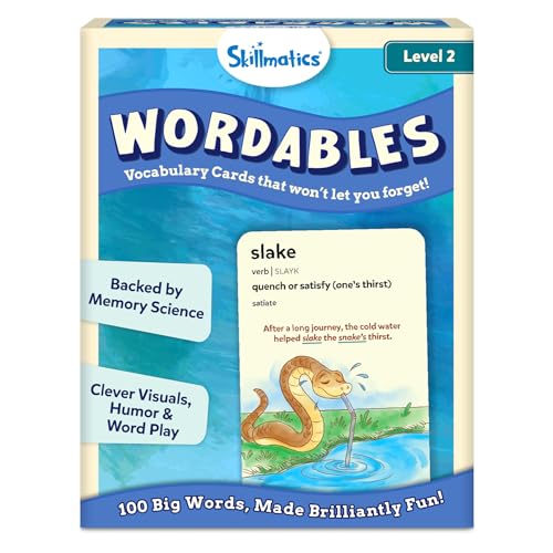 Educational Vocabulary Flash Cards for Kids