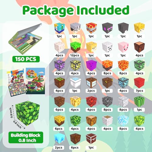 Magnetic Blocks (150 Count)