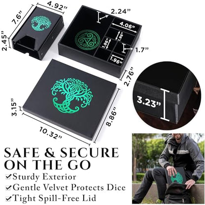 All-in-One Game Roamer - Dice Tray & Tower for DND and RPG