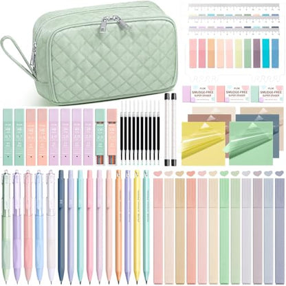 62PCS Aesthetic Back to School Supplies w (62 Count)