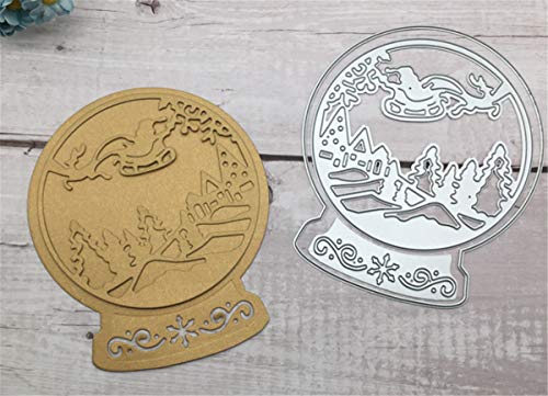 Metal Cutting Dies DIY Merry Christams Embossing Stencil Template Scrapbooking Card Making Mold Photo Album Arts Crafts Tools